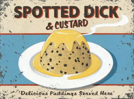 Spotted Dick And Custard