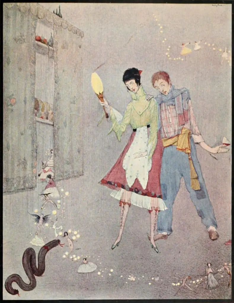 The Foolish Wishes illustration_from_Fairy_tales_of_Charles_Perrault_(Clarke,_1922)