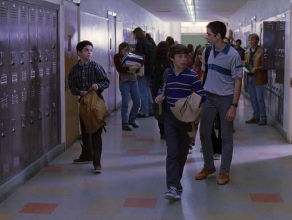 a walk down the school corridor is like running the gauntlet