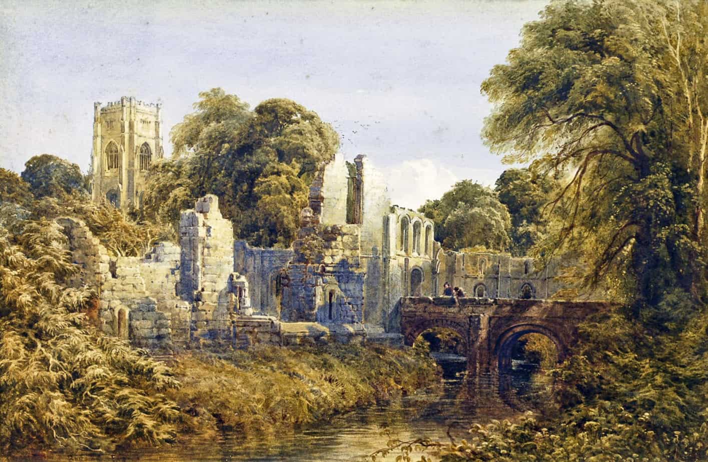 Bernard Walter Evans - Fountains Abbey