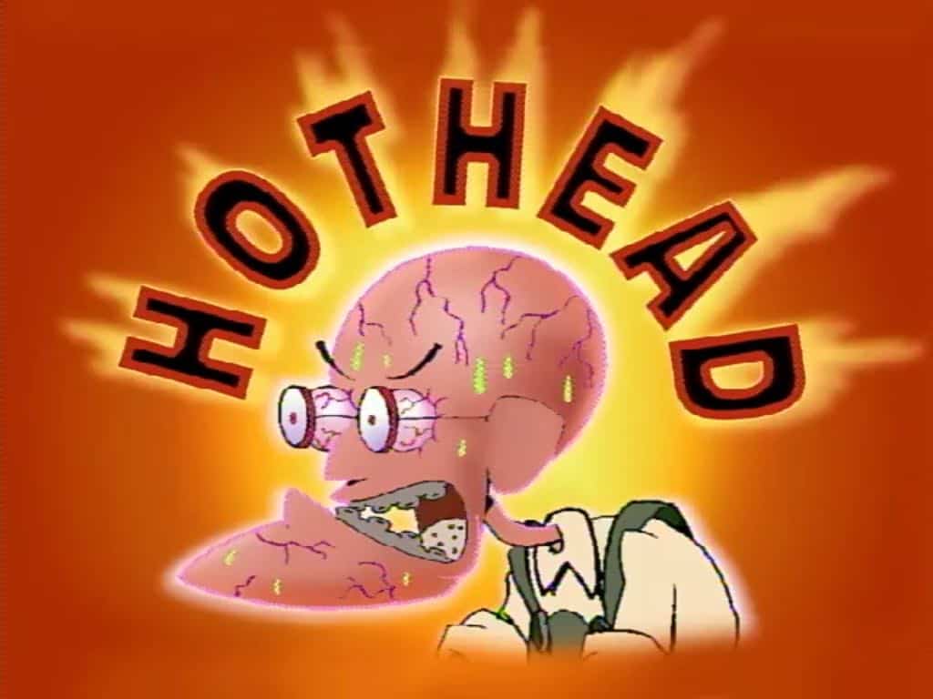 Hot Head Courage The Cowardly Dog