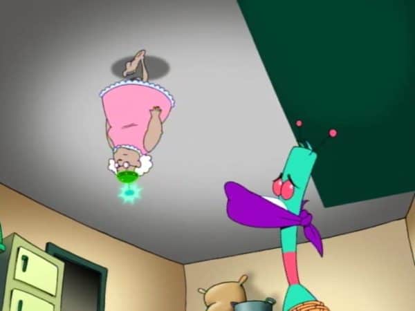 muriel-walking-on-the-ceiling
