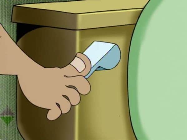 muriel-flushes-spider
