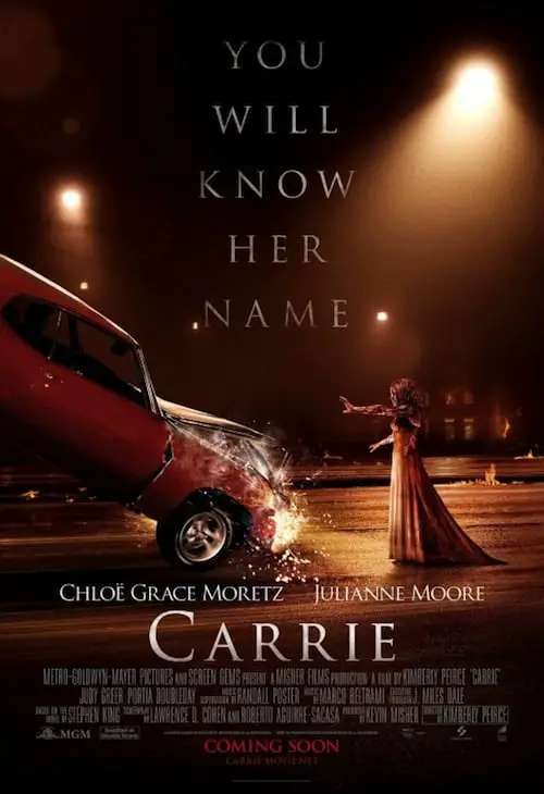 carrie film poster