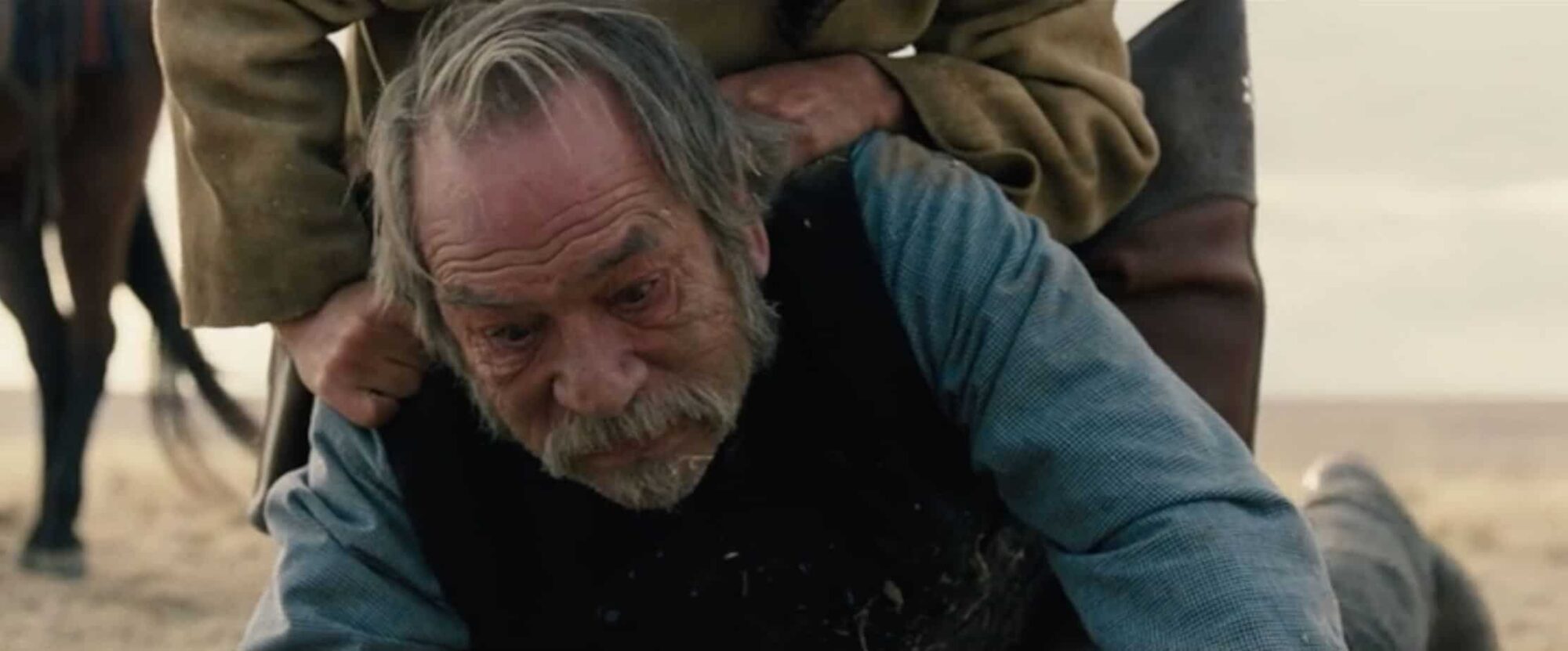 The Homesman near death struggle
