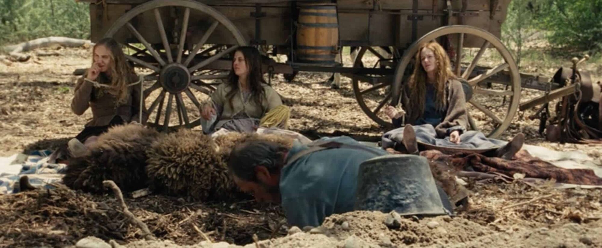 The Homesman three mentally ill women