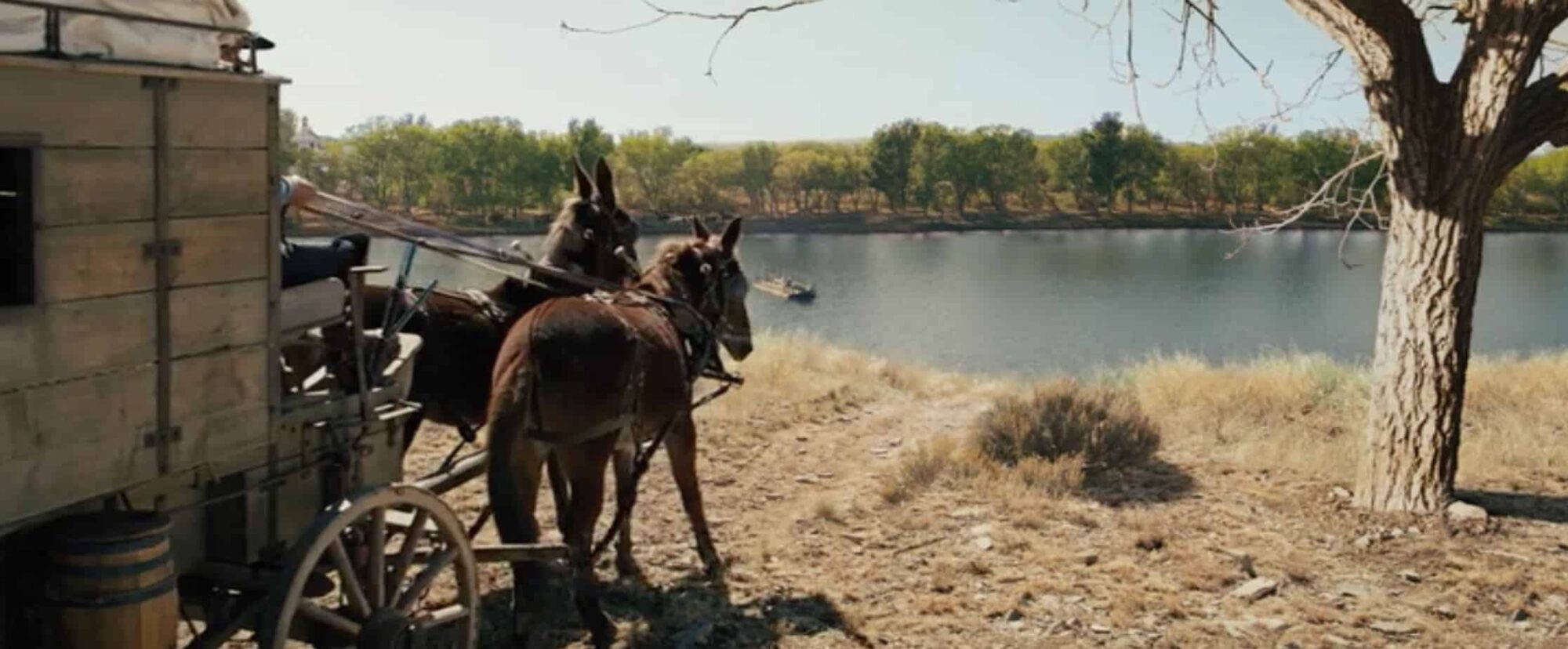 The Homesman river