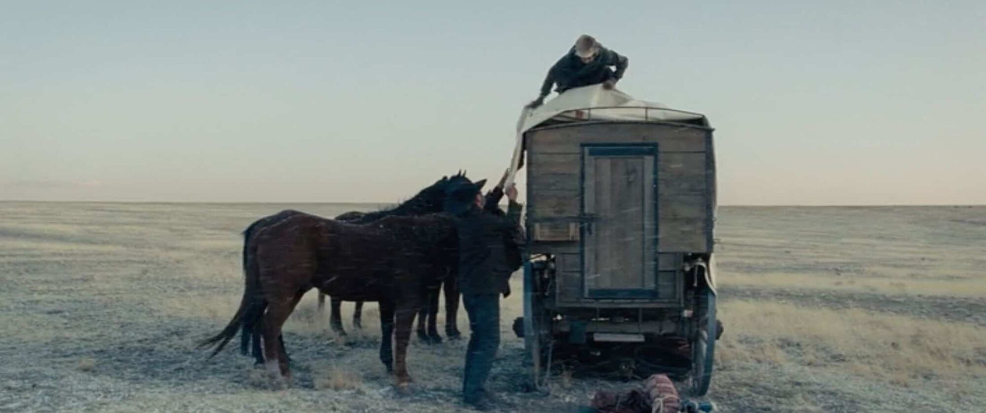 The Homesman winter scene