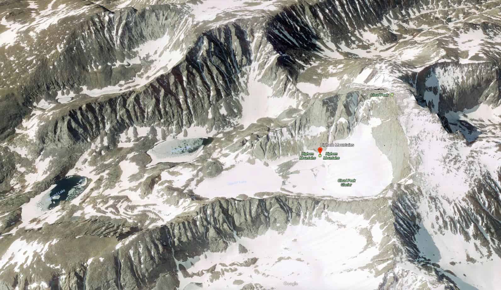 "The Half-Skinned Steer" is set in this general area of Wyoming. Image is from Google Earth.