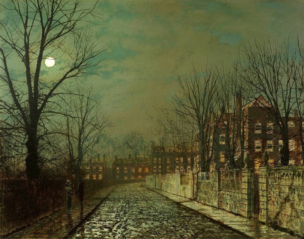 Atkinson Grimshaw - The Trysting Tree