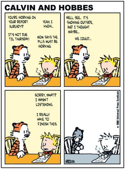 psychotropic drugs calvin and hobbes