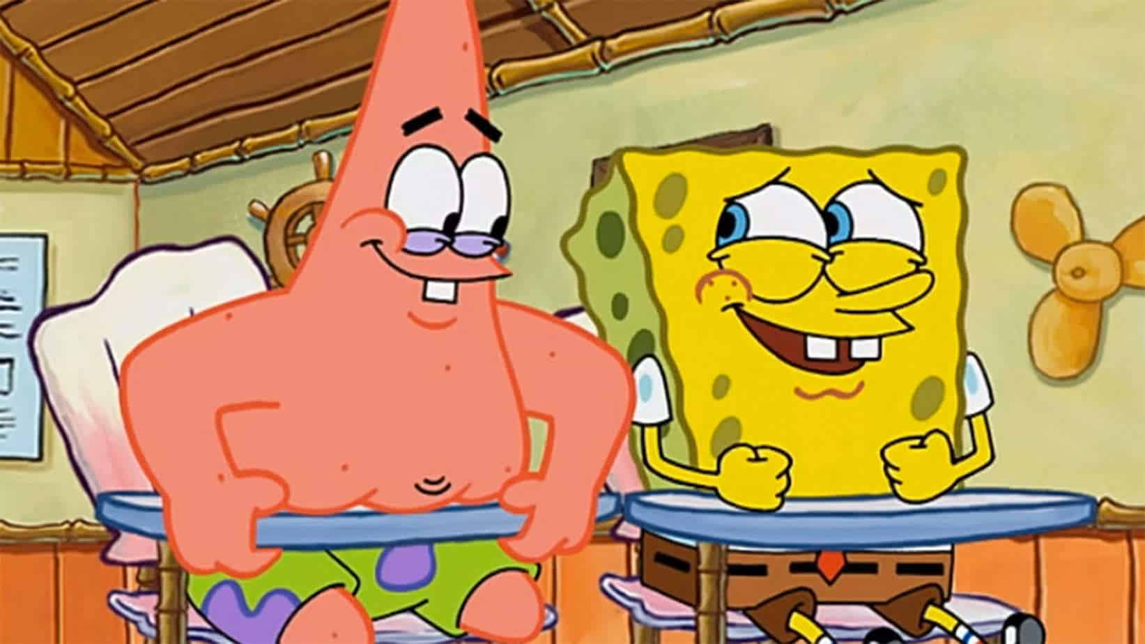 Spongebob and Patrick