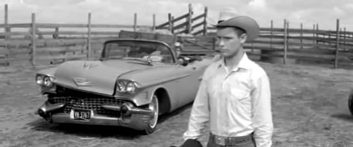 Hud in his pink cadillac