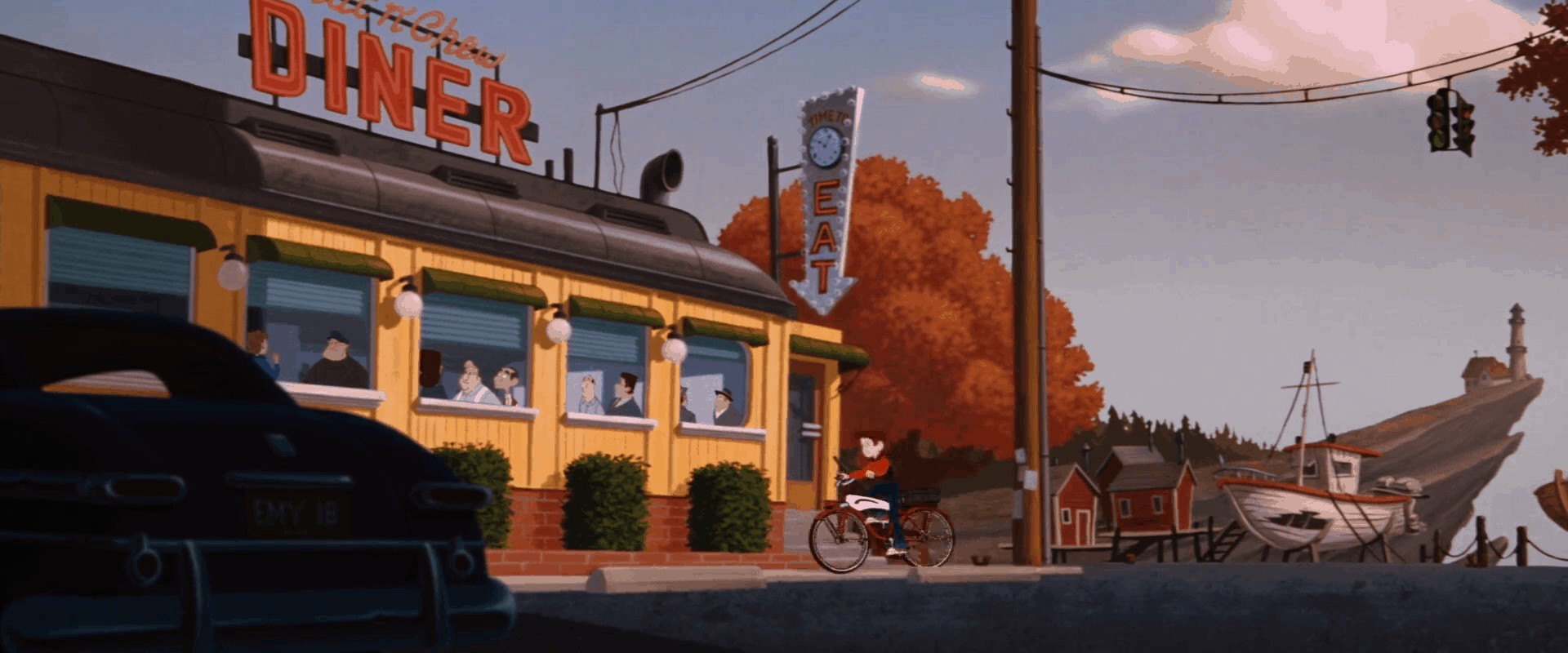 The Iron Giant diner