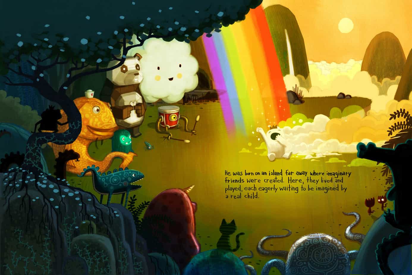 Beekle rainbow