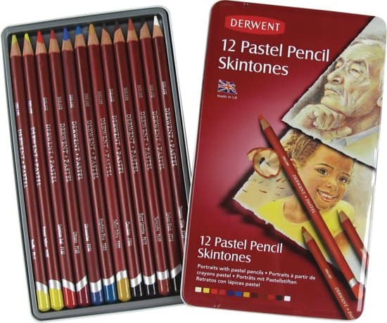 Derwent skin tone pencils
