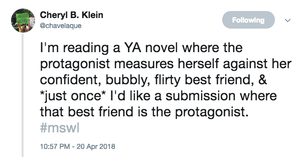 Bubbly best friend