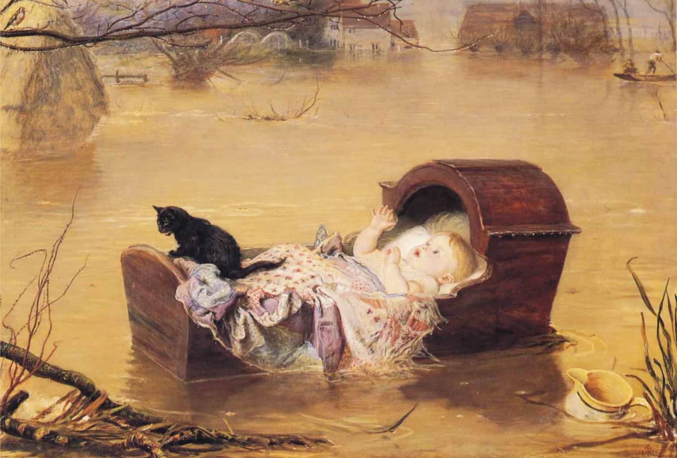 John Everett Millais - A Flood