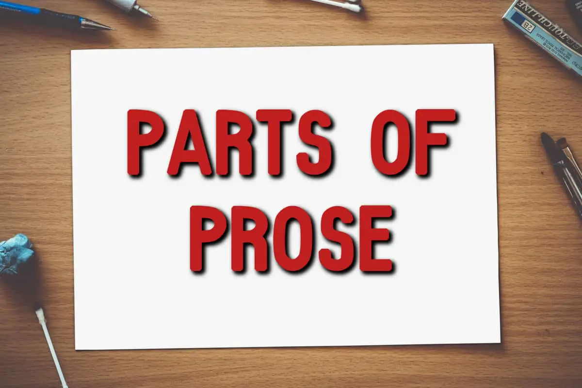 parts of prose