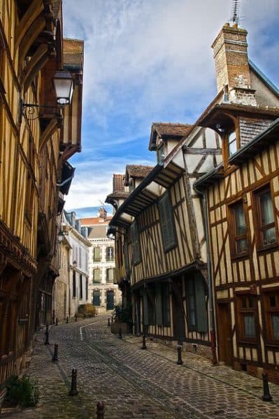 Troyes Champagne Street Scene