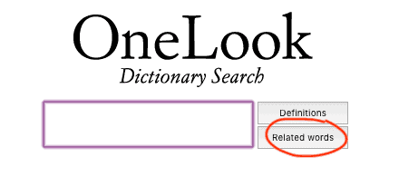 onelook dictionary