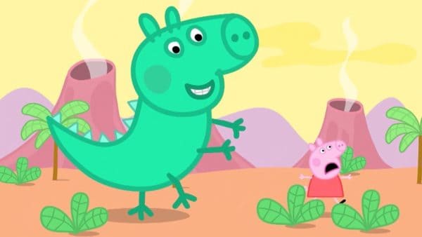 peppa pig outline