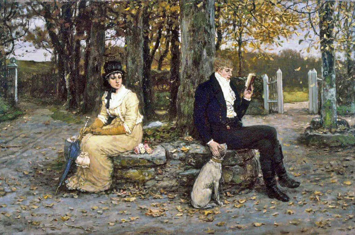 George Henry Boughton - The Waning Honeymoon