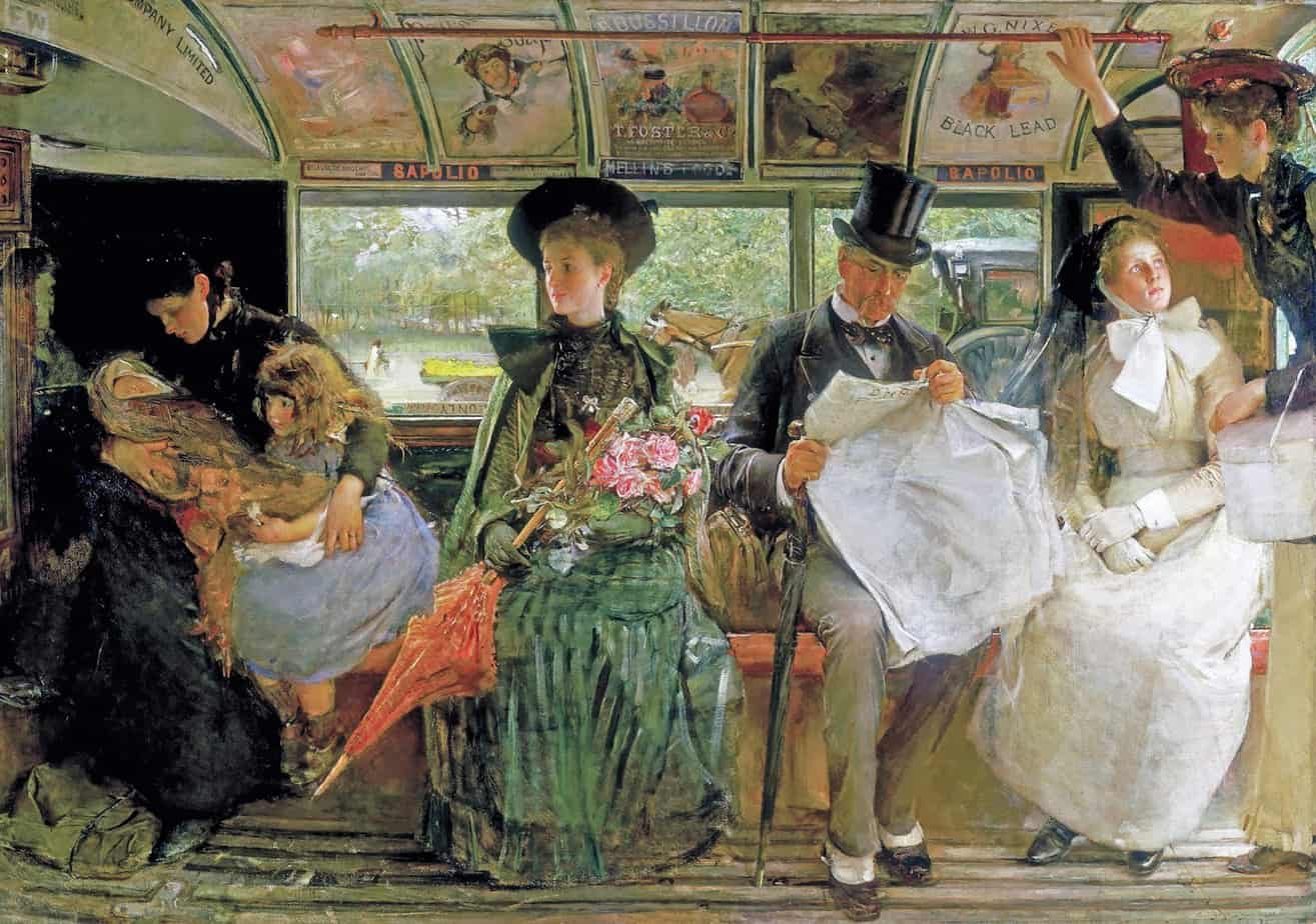 George William Joy - The Baywater Omnibus 1895