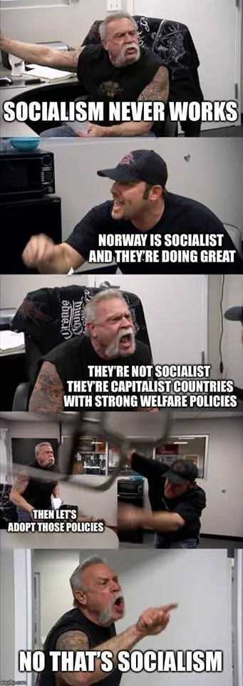 socialism never works