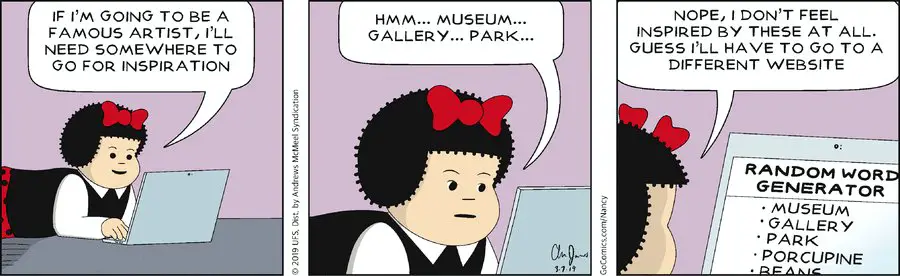 Analogy Nancy humour