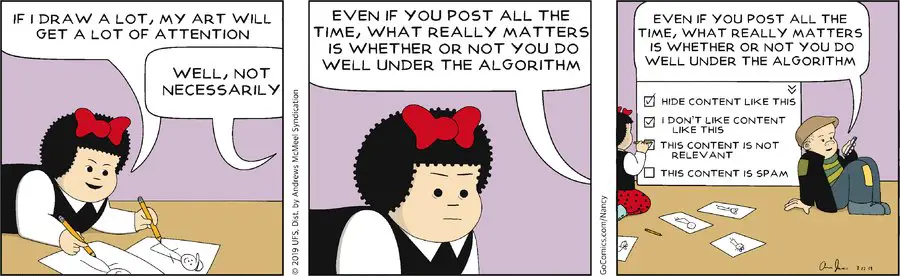 Nancy cartoon humour