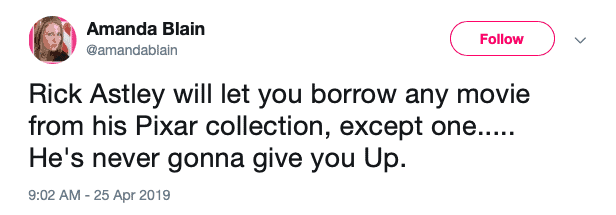 Rick Astley Up