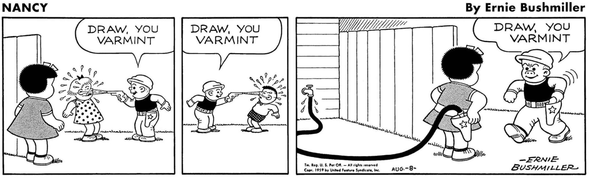 Nancy Bushmiller at his peak