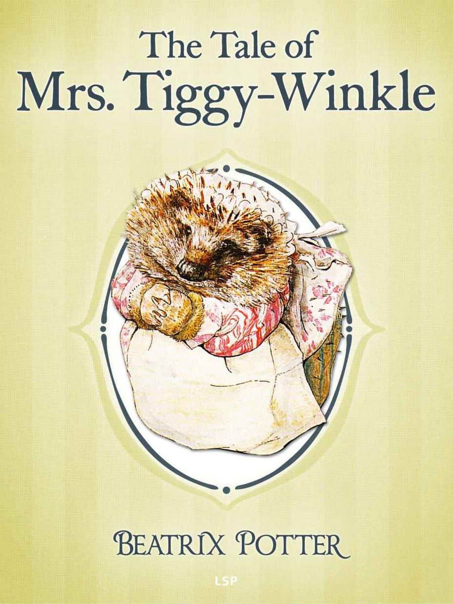 Mrs Tiggy Winkle by Beatrix Potter Dollshouse Miniature Book 