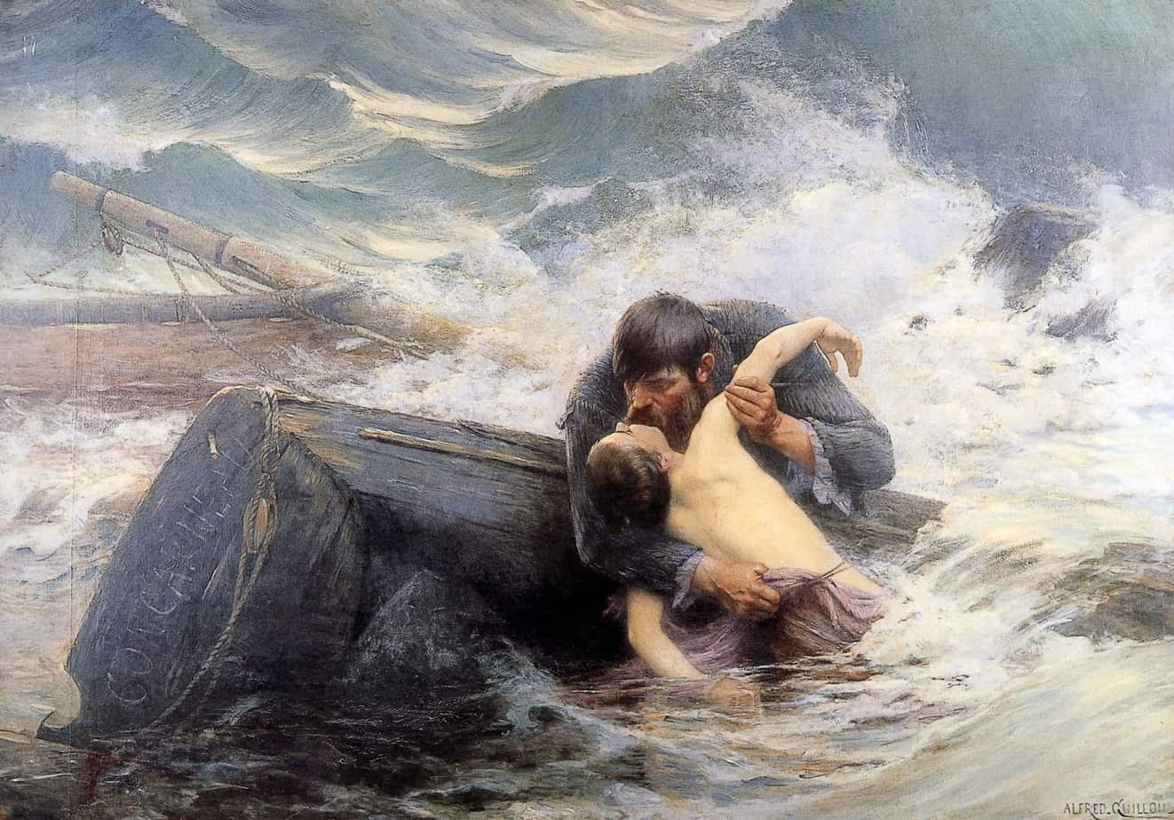 Alfred Guillou - Farewell 1892