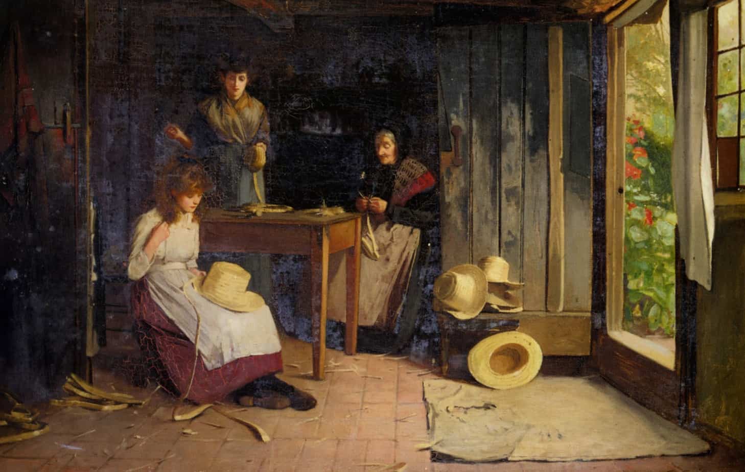 Carlton Alfred Smith - The Hat Makers 1891