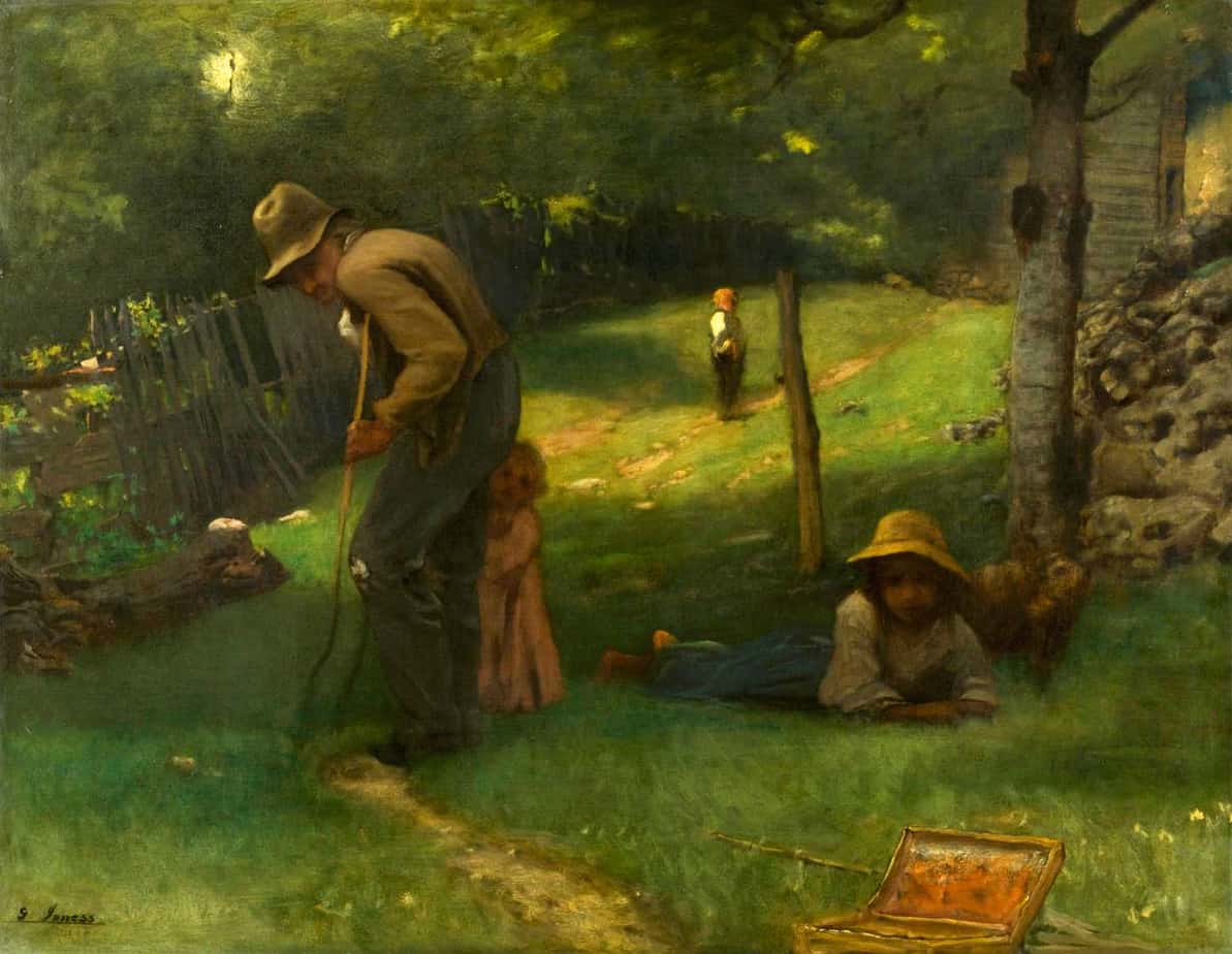 George Inness - The Old Veteran