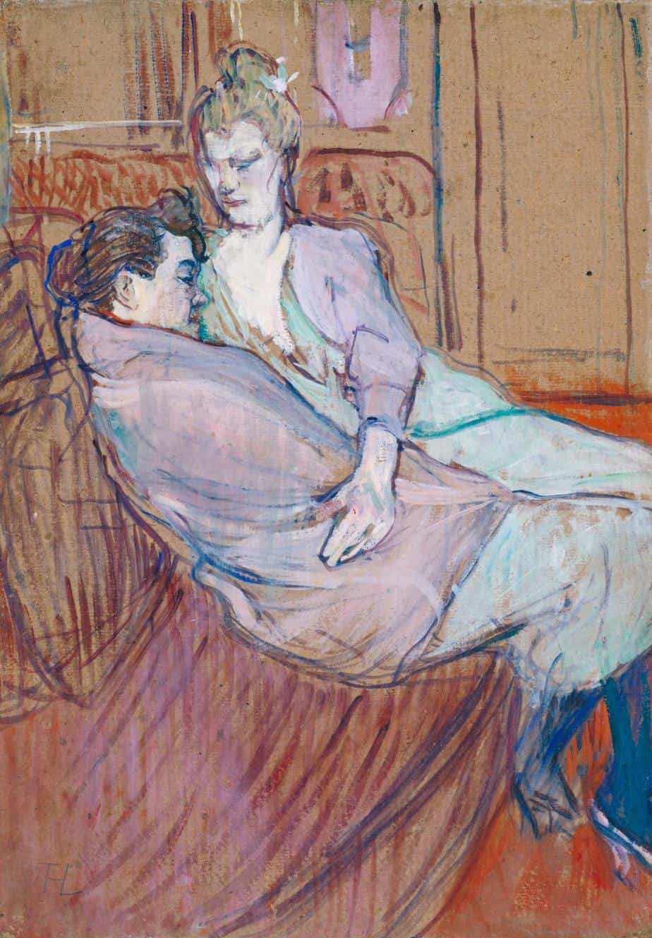 Henri de Toulouse-Lautrec
The Two Friends
1894