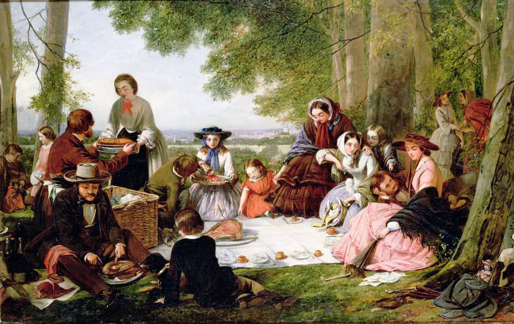 Henry Nelson O'Neil - A Picnic