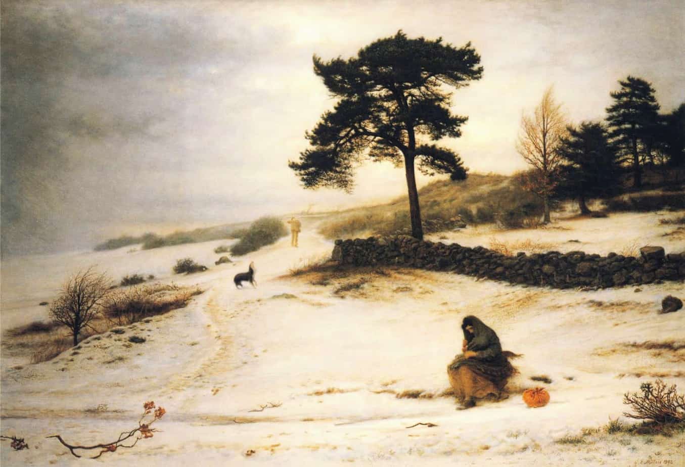 John Everett Millais - Blow, Blow Thou Winter Wind