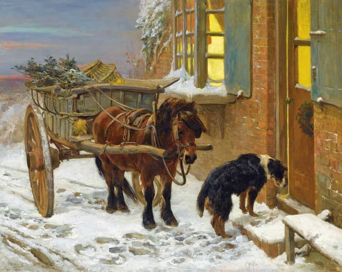 John Sargeant Noble - Their Christmas Eve