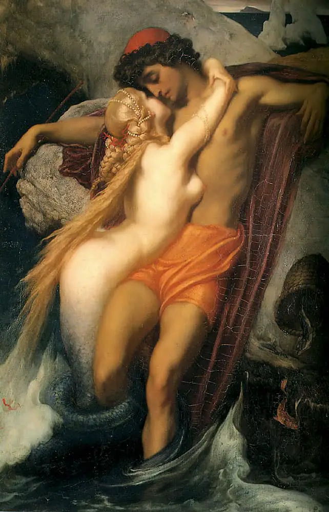 Lord Frederic Leighton - The Fisherman and the Syren