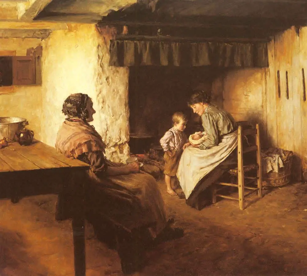 Walter Langley - The New Arrival