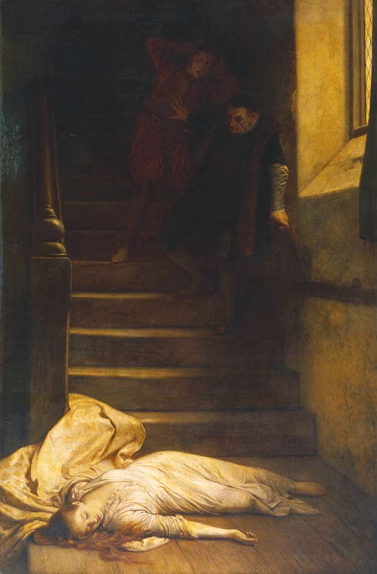 Amy Robsart exhibited 1877 William Frederick Yeames 1835-1918 