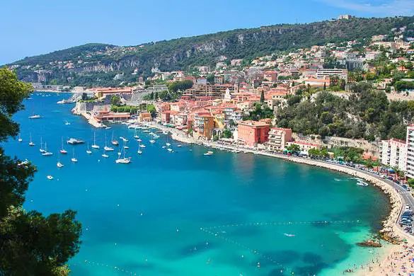 Villefranche Beach, France