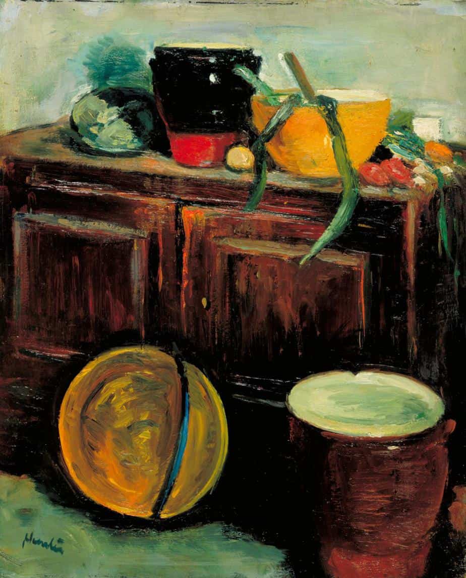 Kitchen Utensils c.1914-8 Leslie Hunter 1877-1931