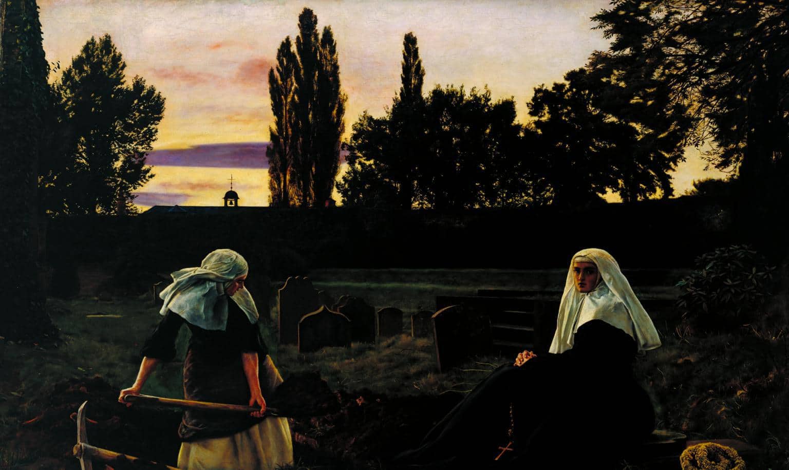 The Vale of Rest 1858-9 Sir John Everett Millais, Bt 1829-1896