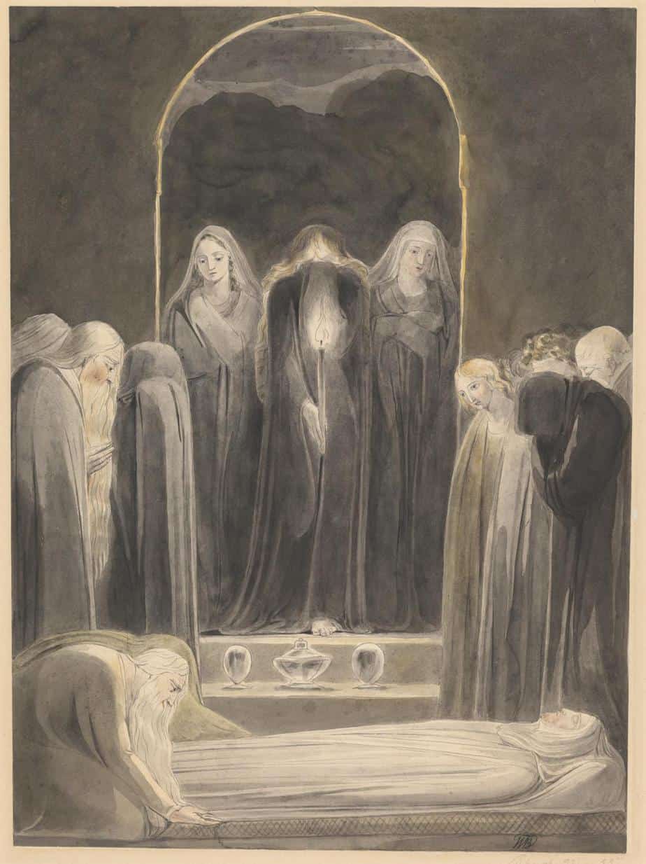 The Entombment c.1805 William Blake 1757-1827