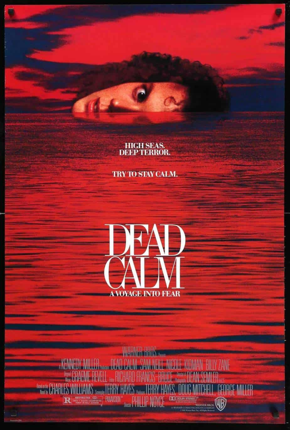 Dead Calm red movie poster