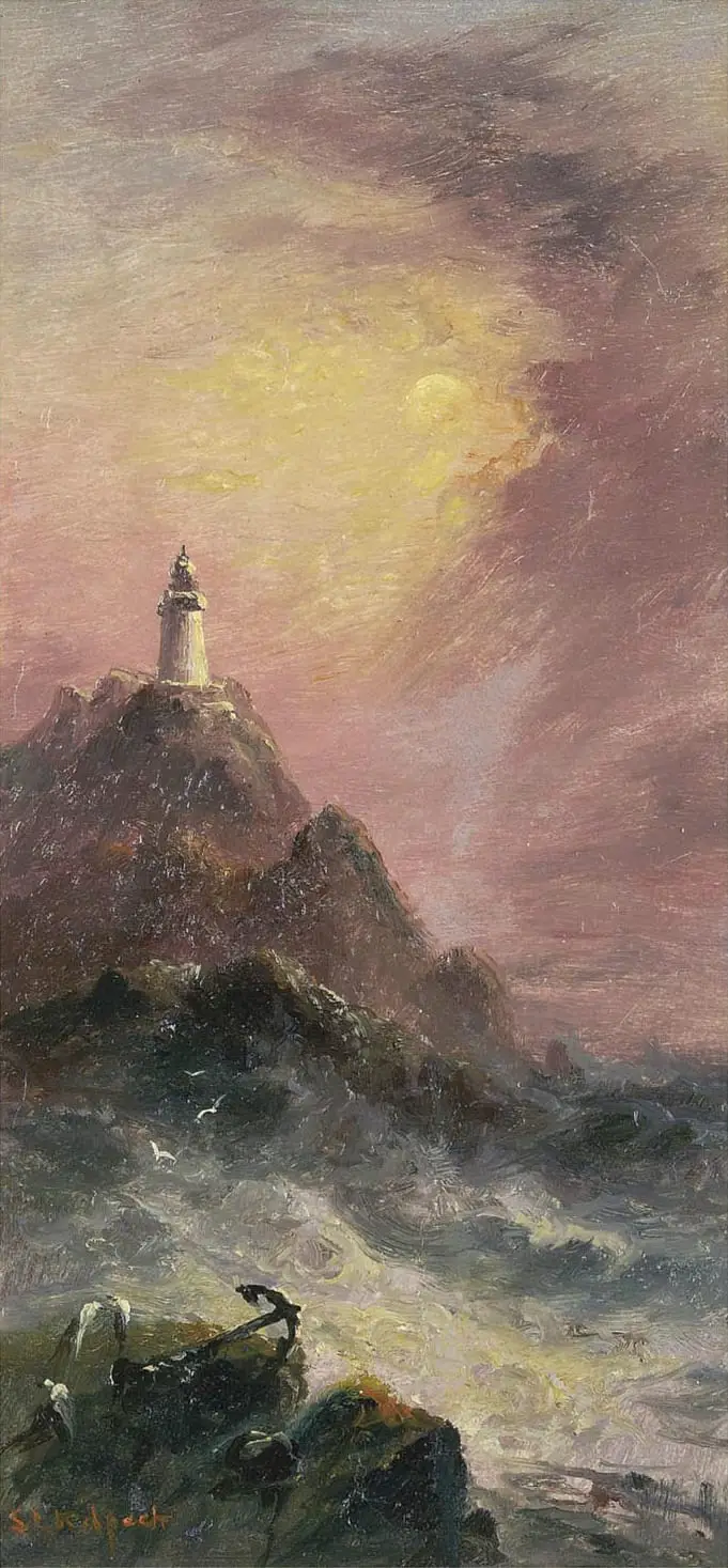 Sarah Louise Kilpack - La Corbière Lighthouse, Jersey